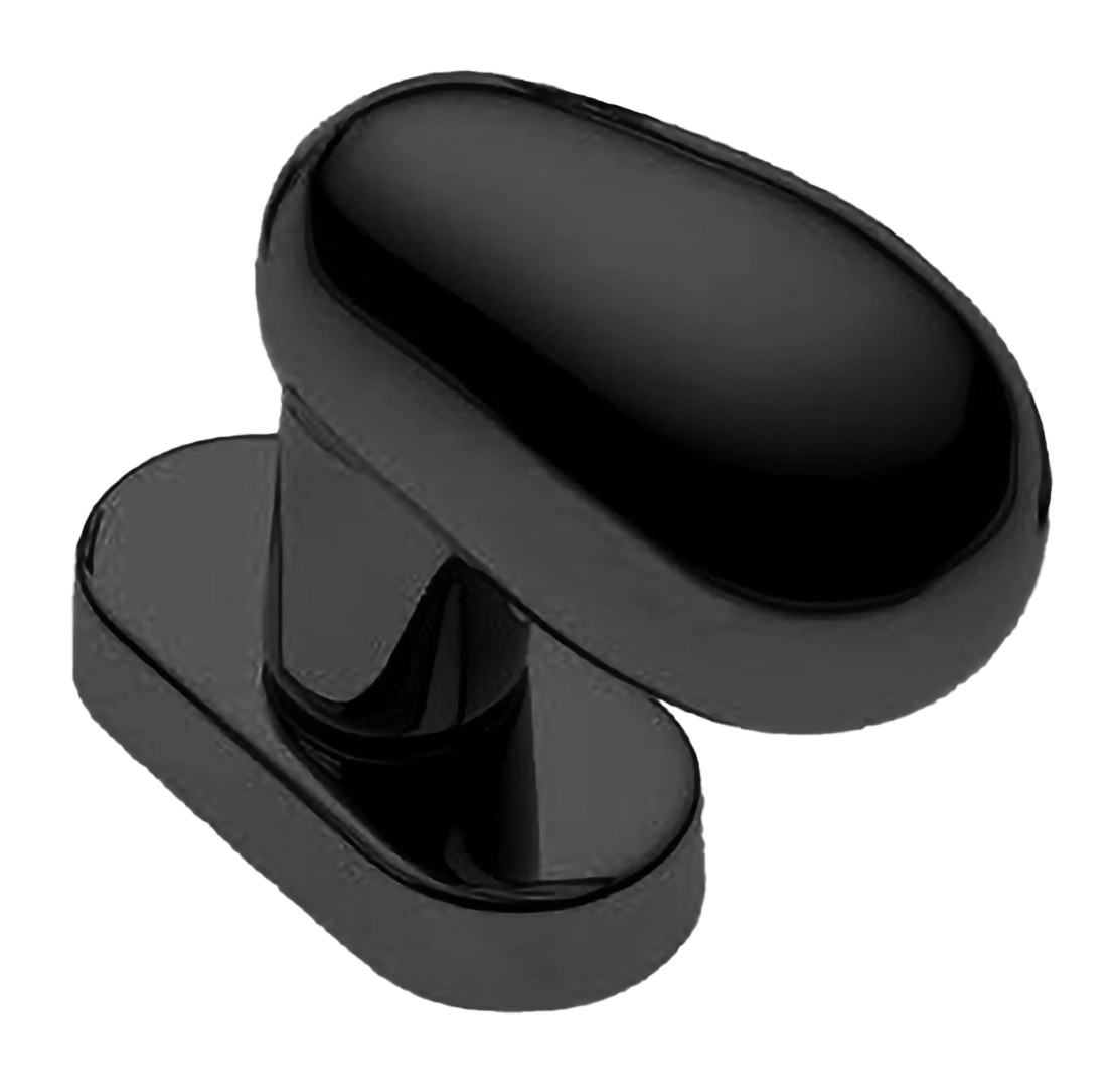 Ручка оконная UOVO W1 NERO, цвет - черный фото купить Алматы (Алма-Ата)