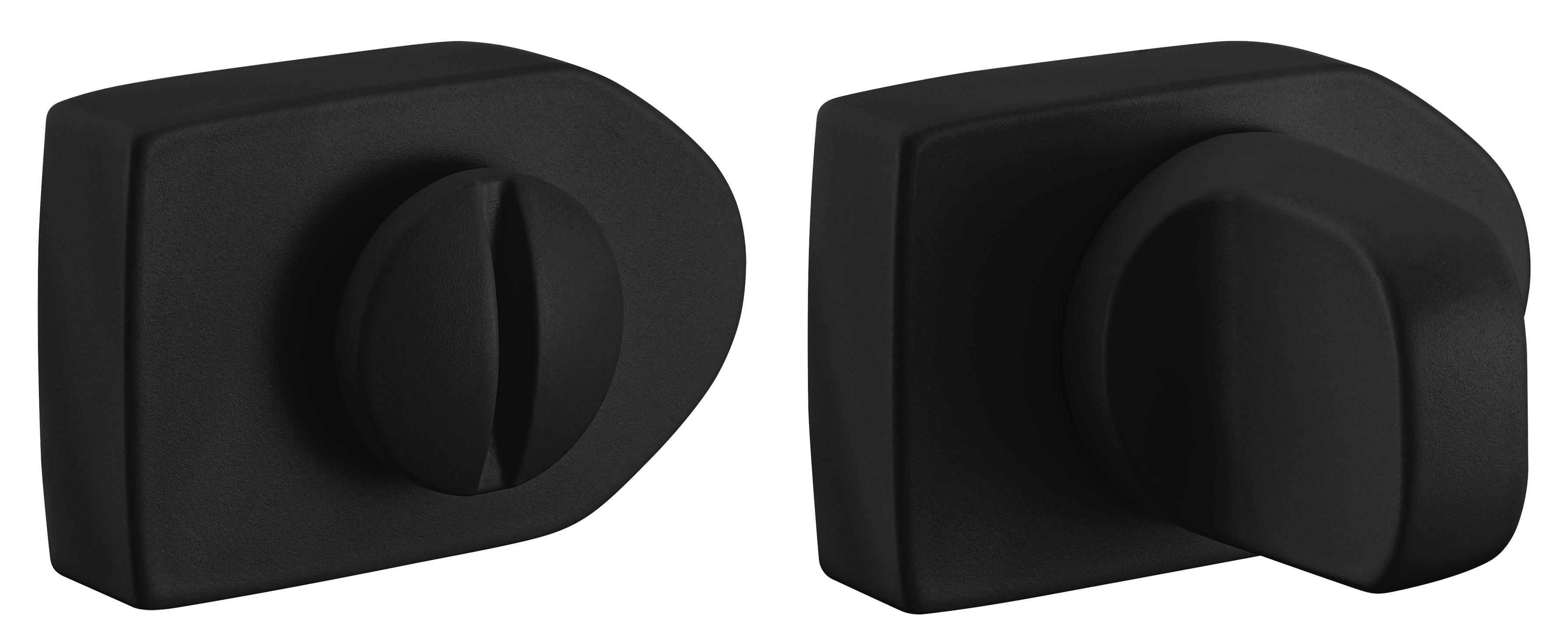 Завертка сантехническая LUX-WC-SH NERO-ST цвет - черный soft-touch фото купить Алматы (Алма-Ата)