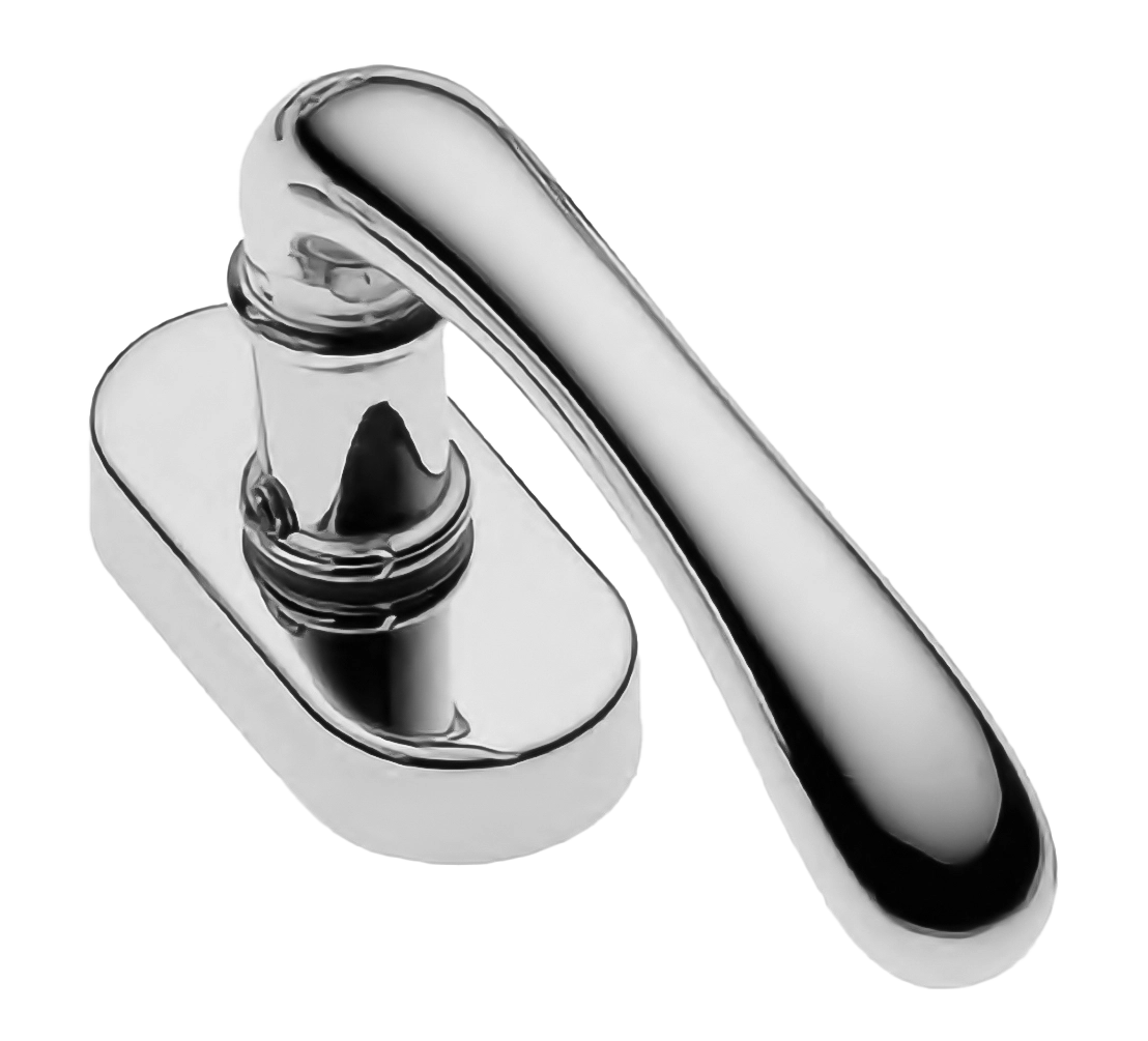 Ручка оконная RING W1 CRO, цвет - хром фото купить Алматы (Алма-Ата)