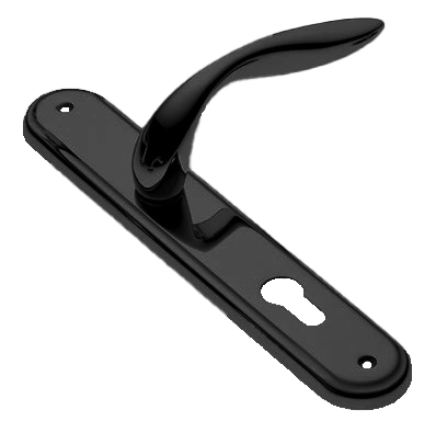 LEON PL NERO, ручка на планке, цвет - черный фото купить в Алматы