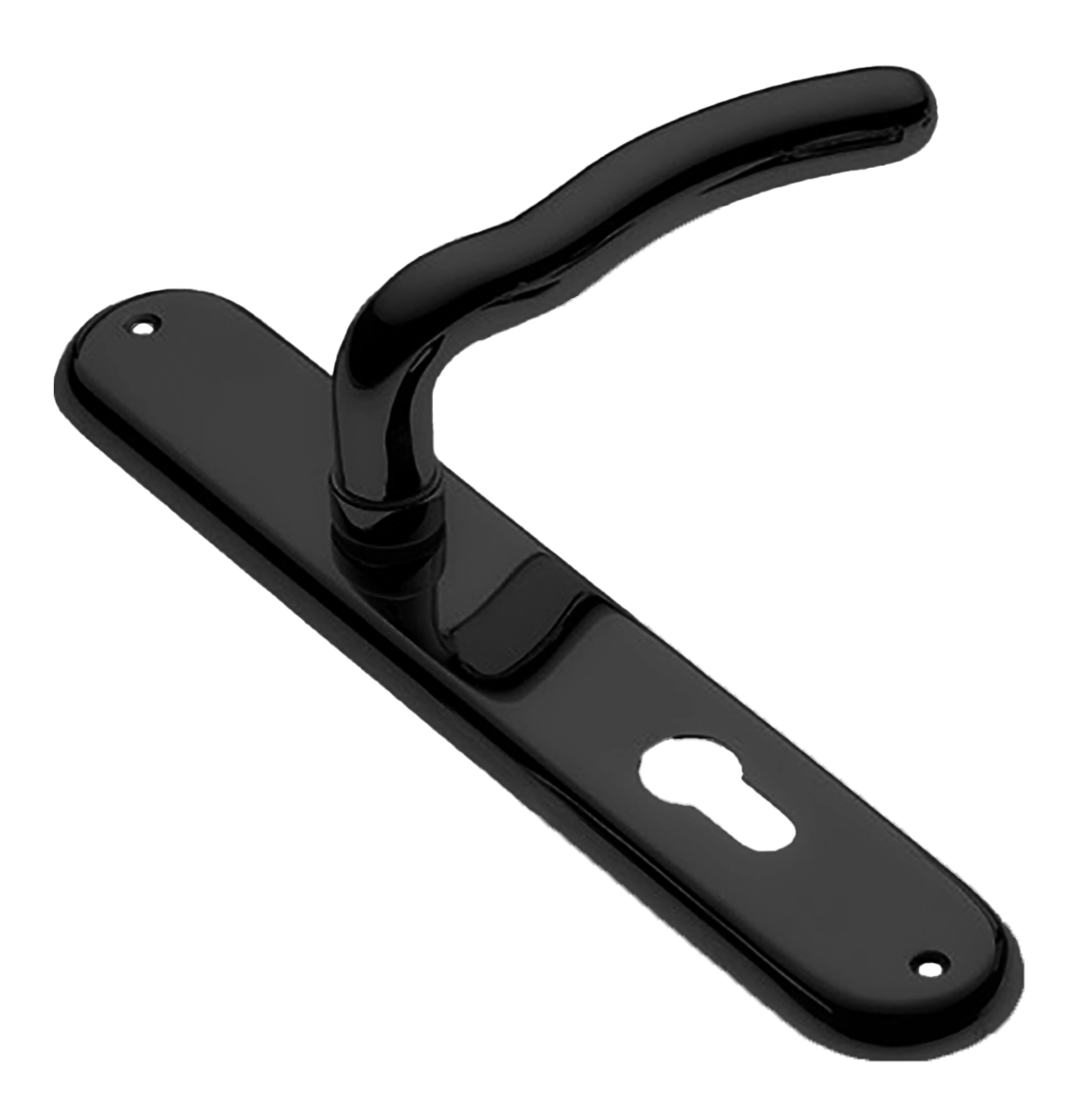 SNAKE PL NERO, ручка на планке, цвет - черный фото купить в Алматы