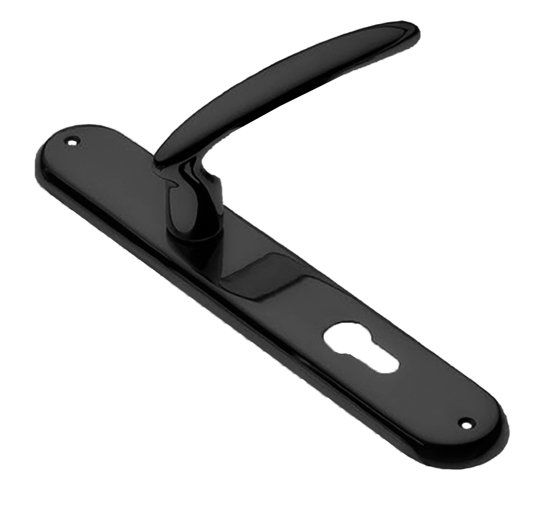 FLAMINGO PL NERO, ручка на планке, цвет - черный фото купить в Алматы