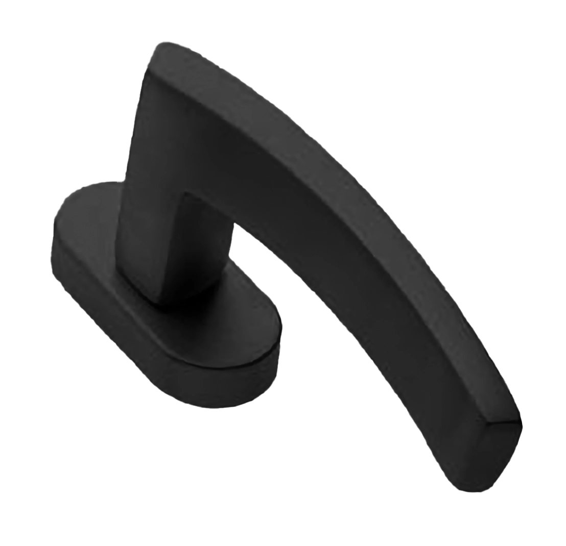 Ручка оконная WIND W1 NERO, цвет - черный фото купить в Алматы