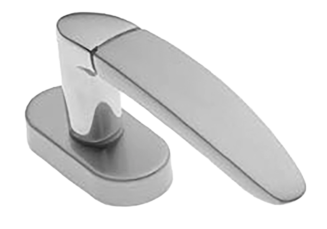 Ручка оконная SAIL W1 CSA/CRO, цвет - матовый хром/хром фото купить в Алматы