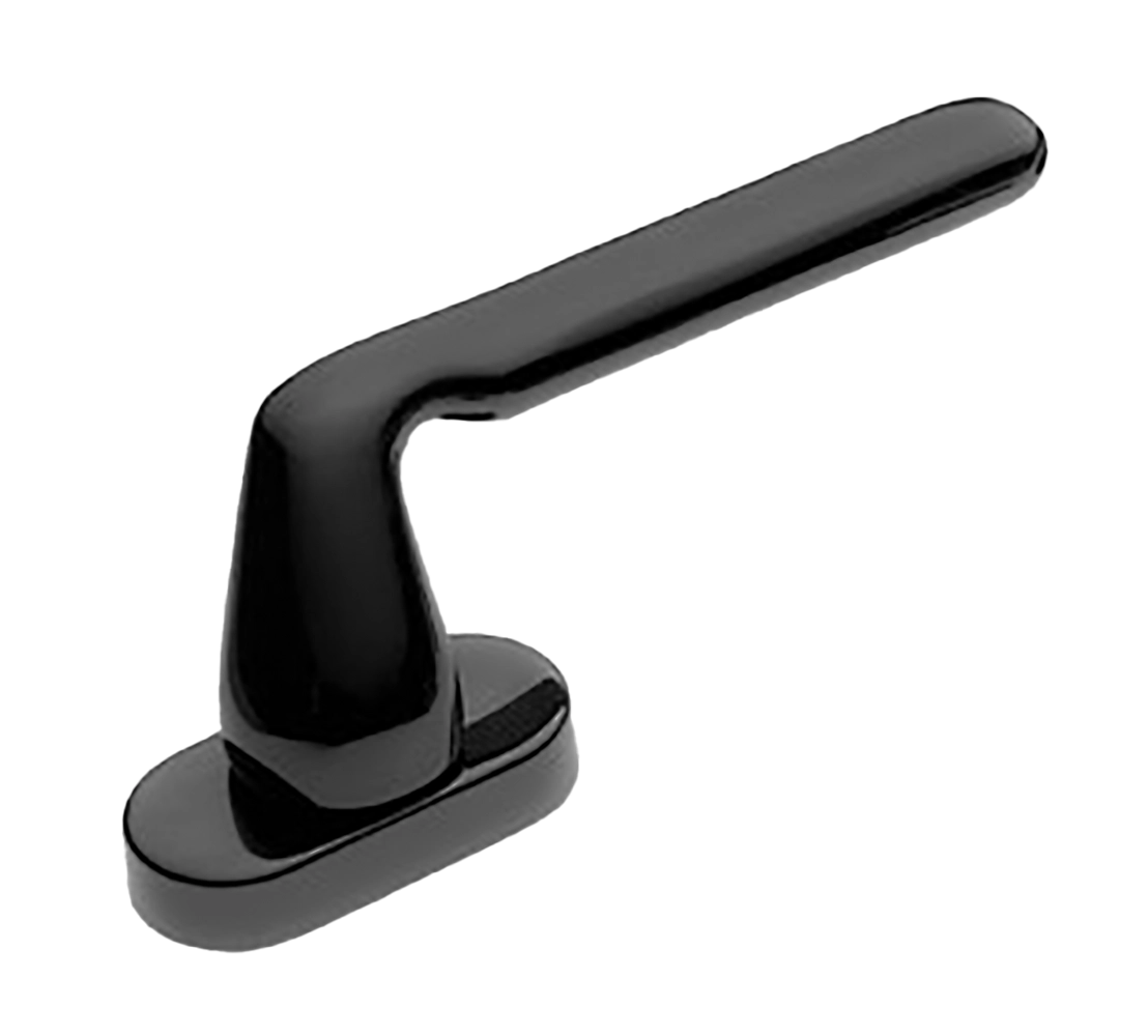 Ручка оконная NIRVANA W1 NERO, цвет - черный фото купить в Алматы