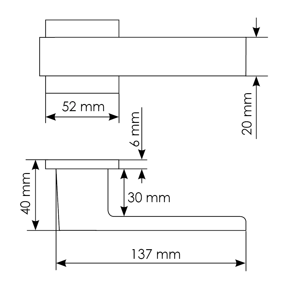 Комплект дверных ручек MH-56-S6 BL с заверткой MH-WC-S6 BL + магнитный замок M1895 BL, цвет черный фото morelli Алматы (Алма-Ата)