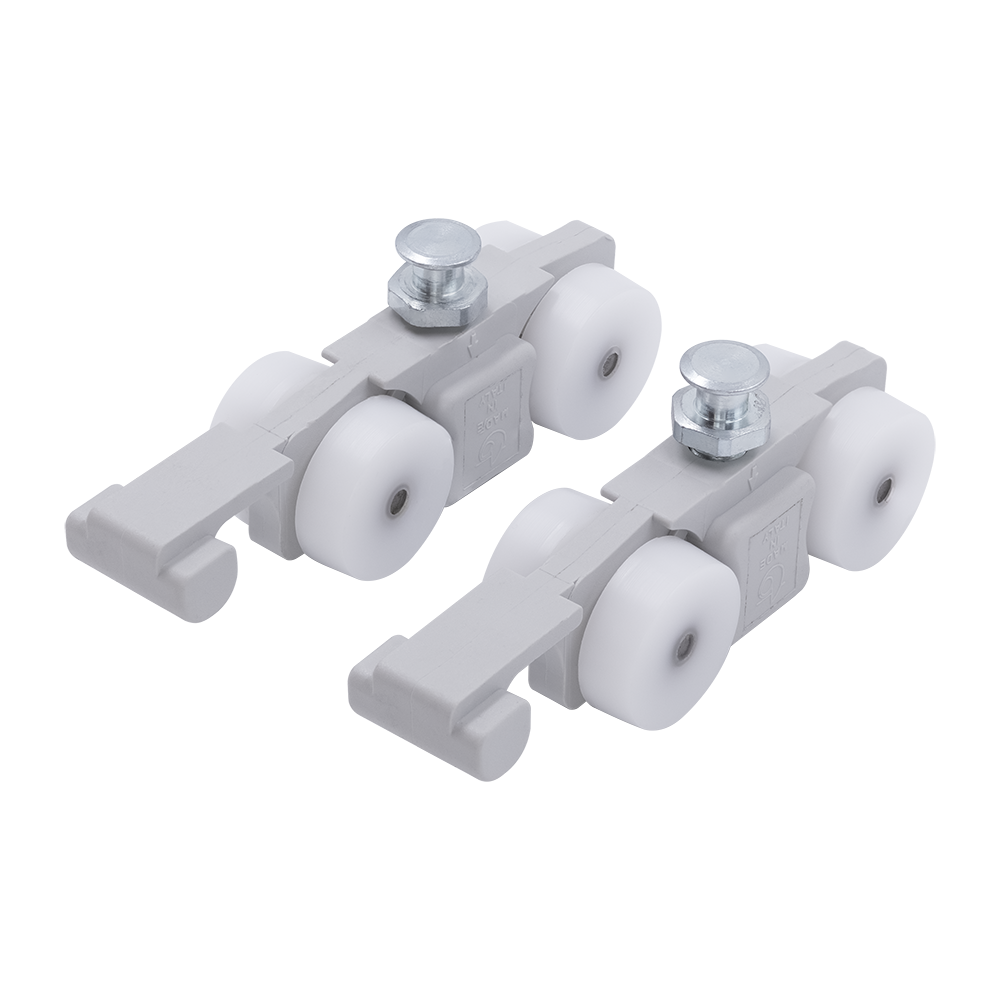 Комплект ролик-стопор SLIDING SET 1-SO 40kg NEW для синхр. открывания, дверь до 40кг фото фурнитура Алматы