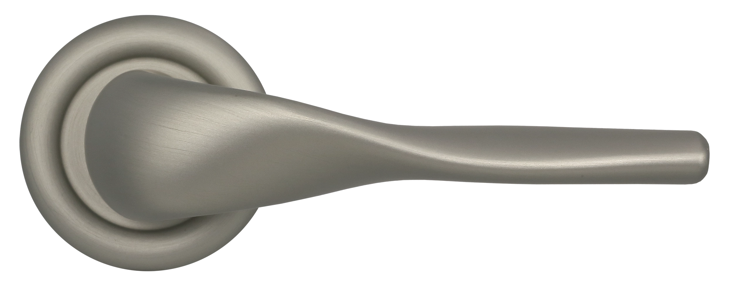 Ручка дверная LVB R7 SMI на круглой розетке, цвет Весенняя дымка/Spring Mist фото купить в Алматы