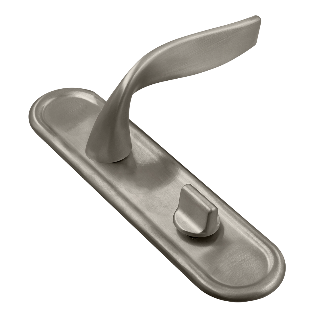 Ручка дверная SKYSCRAPER PLR SMI на планке, цвет Весенняя дымка/Spring Mist фото купить Алматы (Алма-Ата)