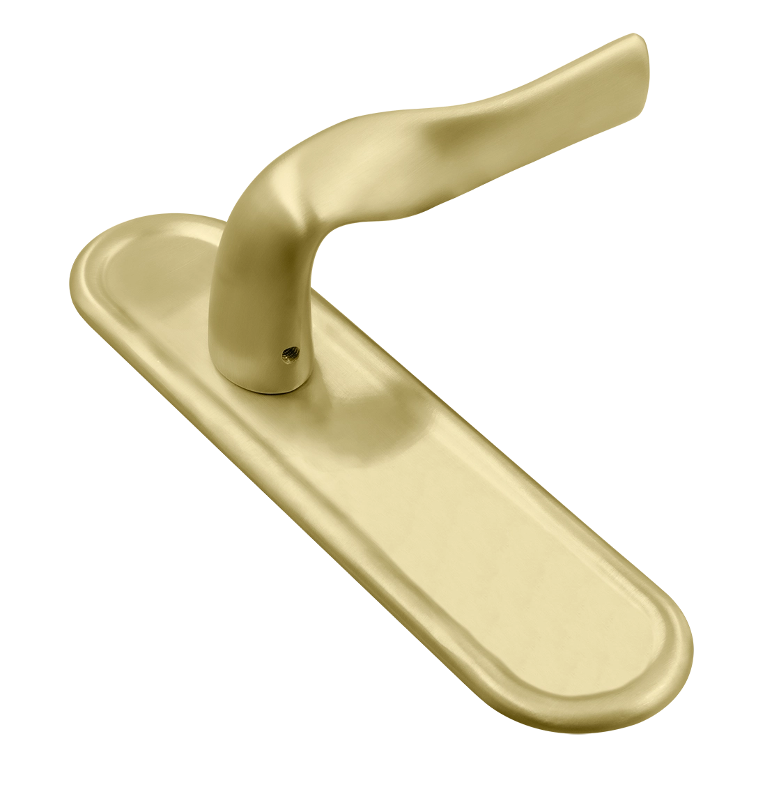 Ручка дверная LVB PLR AH на планке, цвет Осенний мёд/Autumn Honey фото купить Алматы (Алма-Ата)