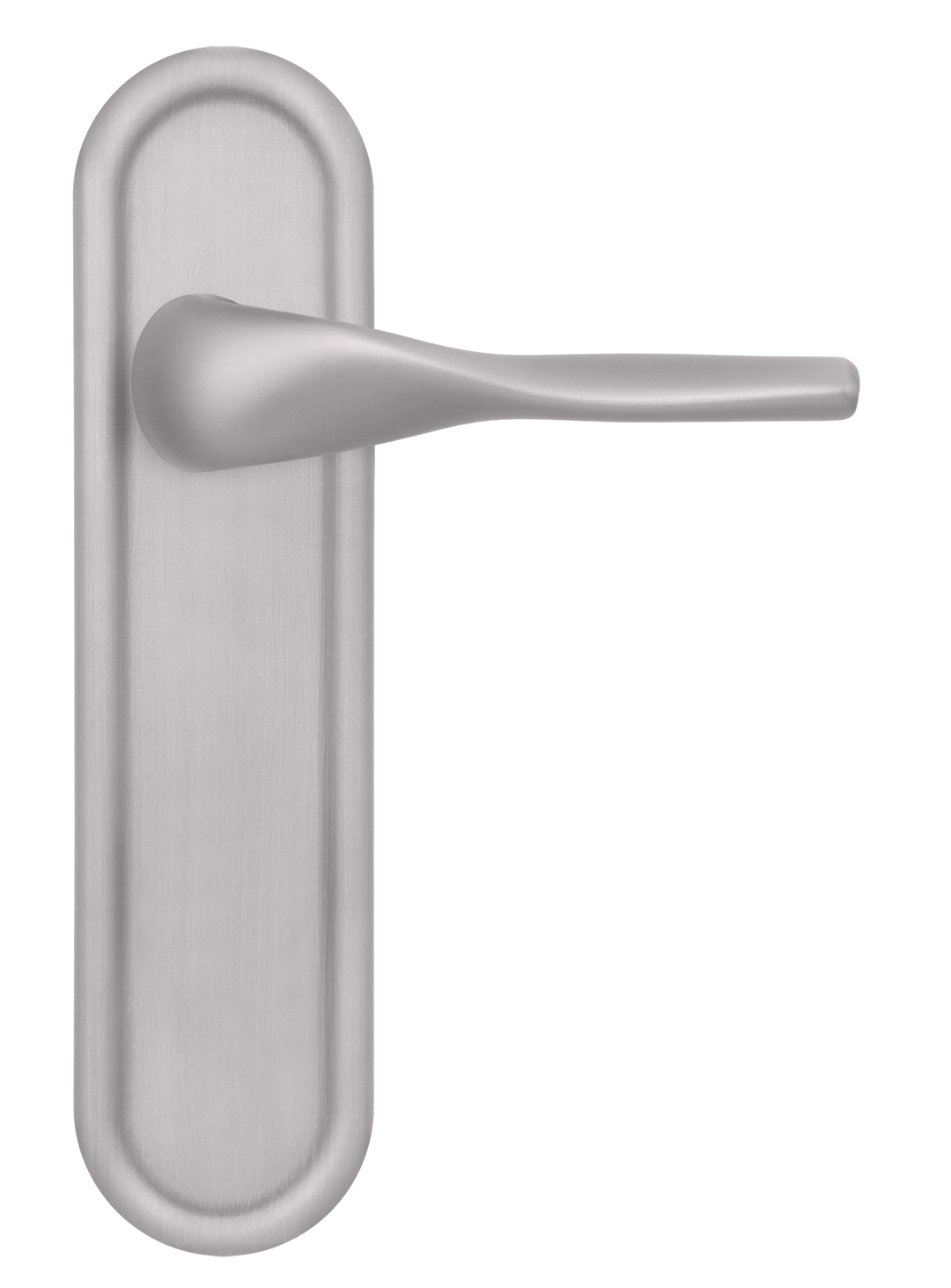 Ручка дверная LVB PLR SSW на планке, цвет Стокгольмский снегопад/Stockholm Snowfall фото купить в Алматы