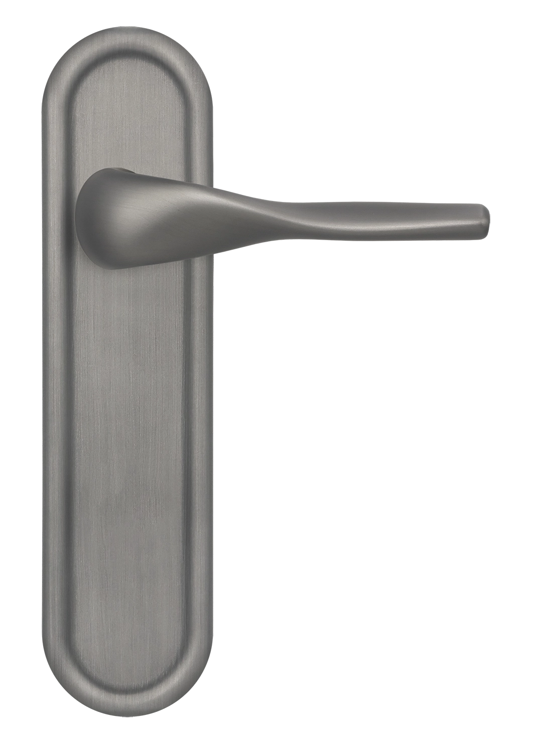 Ручка дверная LVB PLR WF на планке, цвет Зимняя стужа/Winter Frost фото купить в Алматы