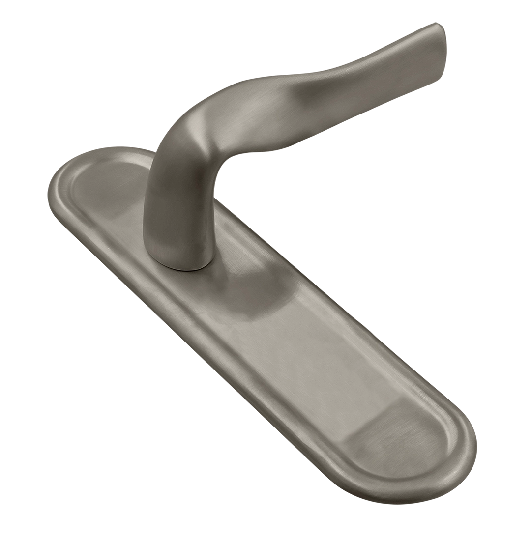 Ручка дверная LVB PLR SMI на планке, цвет Весенняя дымка/Spring Mist фото купить Алматы (Алма-Ата)