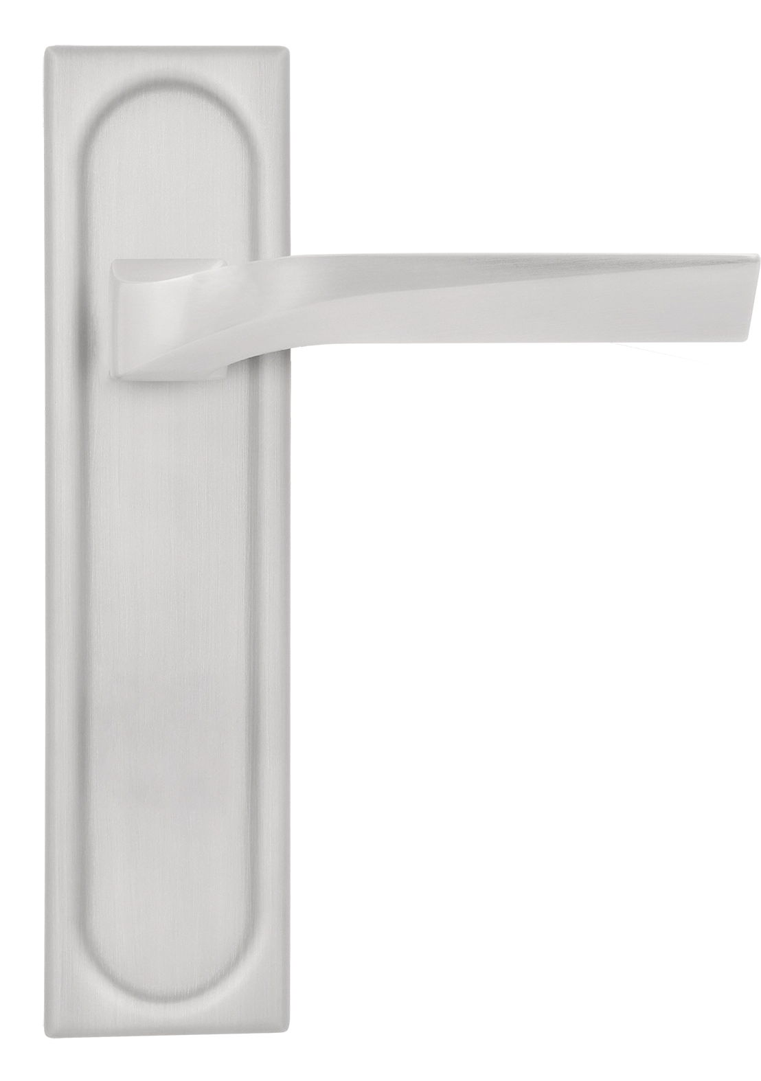 Ручка дверная WD CONCERT HALL PLS SSW на планке, цвет Стокгольмский снегопад/Stockholm Snowfall фото купить в Алматы