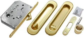 MHS150 WC SG, комплект для раздвижных дверей, цвет - мат.золото