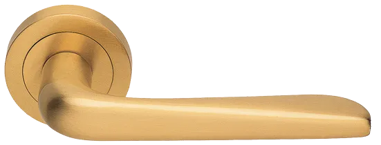 PETRA R2 OSA, ручка дверная, цвет - матовое золото фото купить Астана