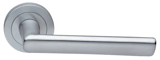 STELLA R2 CSA, ручка дверная, цвет - матовый хром фото купить Астана