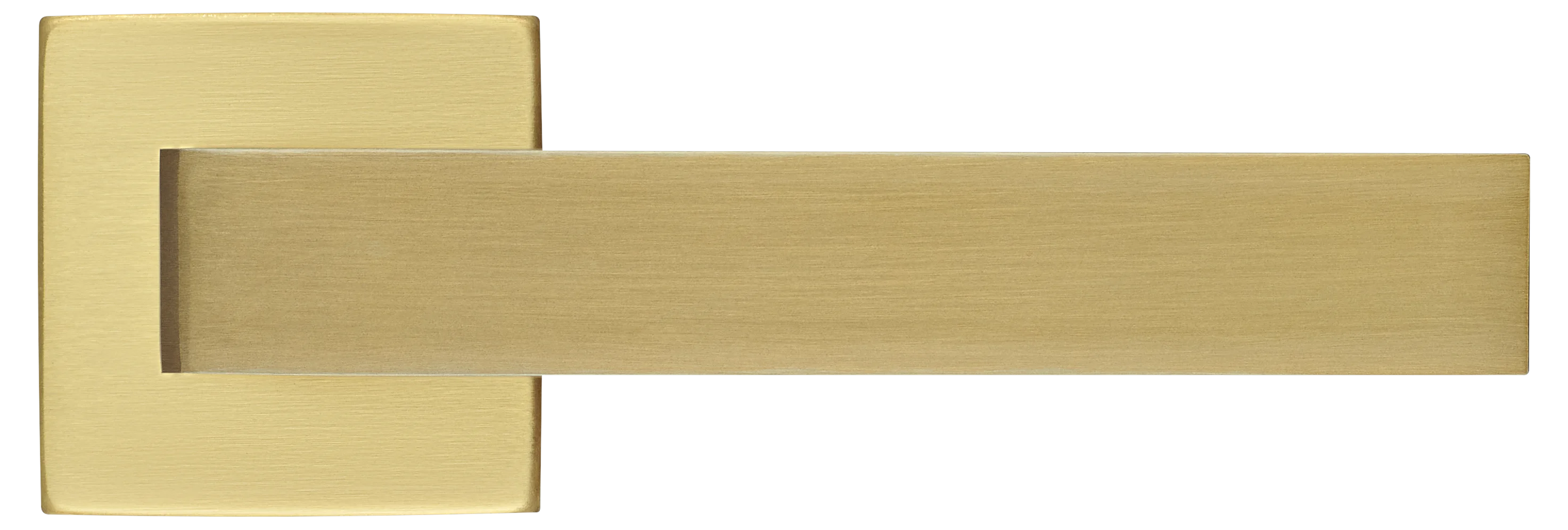 HORIZONT S5 OSA, ручка дверная, цвет -  матовое золото фото купить в Астане