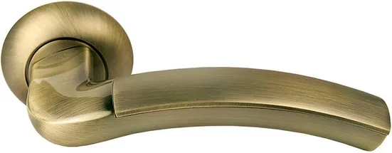 ПАЛАЦЦО, ручка дверная MH-02 MAB/AB, цвет бронза/ант.бронза фото купить Астана