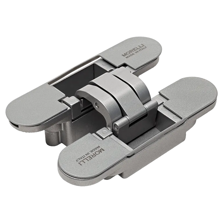 Петля скрытая HH-20 SC, врезная с 3D-регулировкой, вес полотна до 60 кг, цвет матовый хром фото купить Алматы