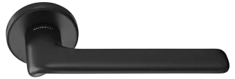 TOMORROW R5 NERO, ручка дверная на розетке 7мм, цвет -  черный