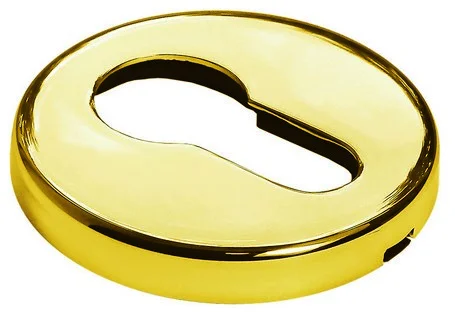 LUX-KH-R5 OTL, накладка на евроцилиндр, цвет - золото фото купить Астана