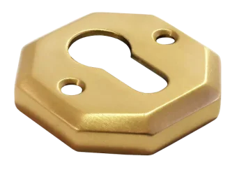 LUX-KH-Y OSA, накладка на евроцилиндр, цвет - матовое золото