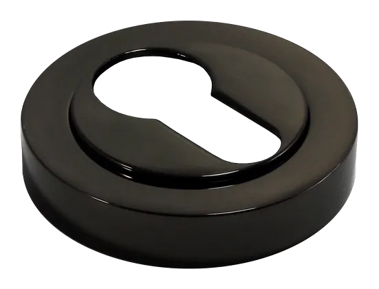 LUX-KH-R2 NIN, накладка на евроцилиндр, цвет - черный никель фото купить Астана
