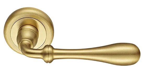 MARY R4 OSA, ручка дверная, цвет - матовое золото фото купить Астана