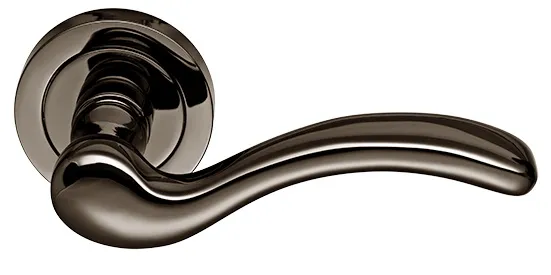 PATRICIA R2 NIN, ручка дверная, цвет -  черный никель фото купить Астана