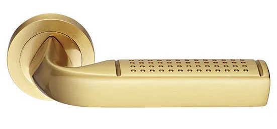 MATRIX R2 OSA, ручка дверная, цвет -  матовое золото фото купить Астана